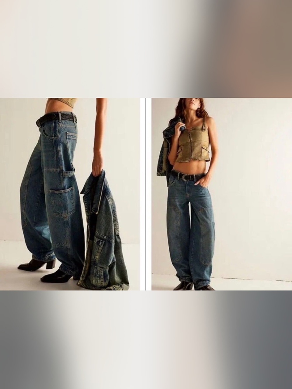 Free People Loren Carpenter Barrels UNIQUE COLOR - #174